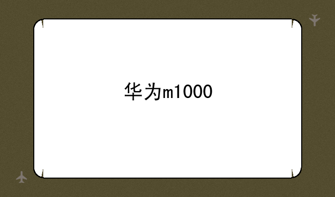 华为m1000